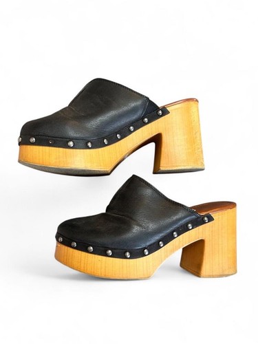 Mia black vegan leather - vegan,