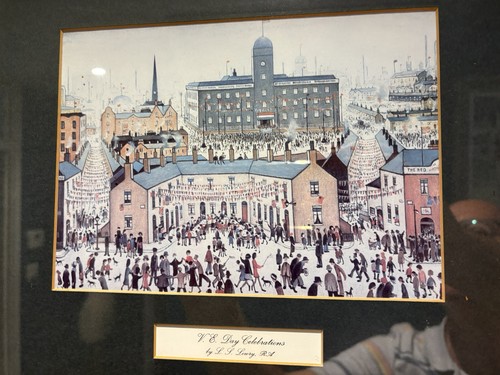Framed print vintage - print, painting