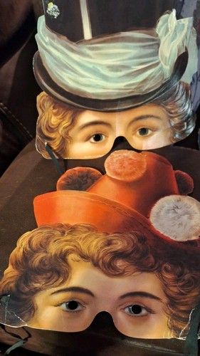 Victorian masks p - victorian, h