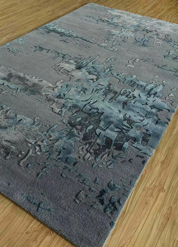 Rug hand tufted - &, viscose