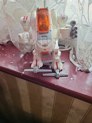 Vintage brave walking robot - 7,