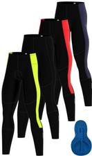Mens Cycling Thermal Tights pant Winter Cold Wear Padded Legging Cycling Trouser