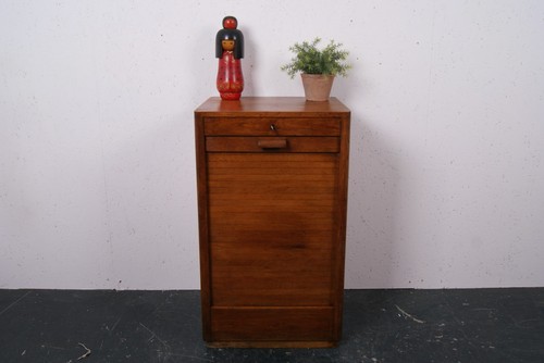 Single french tambour cabinet - french,