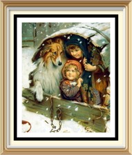 7x5 ARTHUR ELSLEY Vintage