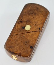 ANTIQUE TREEN BURR WALNUT