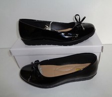 Ladies New Black Womens Flats