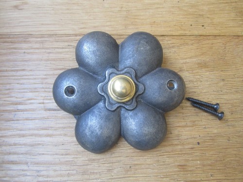 Cast iron door - door, bell