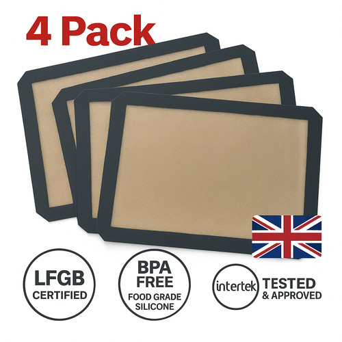 Pack silicone baking mat - 4,