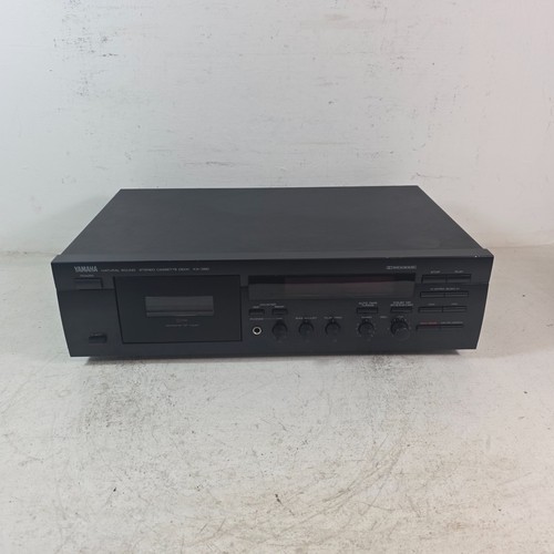 Yamaha stereo cassette deck - cassette,