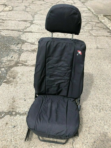 Black front seat covers - black, land