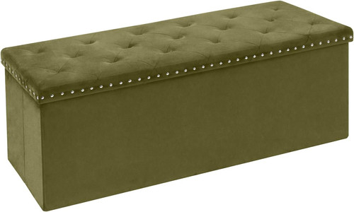 Stylish velvet storage - 43",