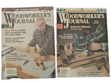 Woodworker's Journal Lot Feb &