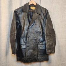 MAS LEATHER Black Jacket Men's