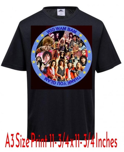 Shirt glam rock design in - t.shirt,