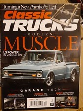 Classic trucks  modern muscle, LS power in vintage tin dec.2017