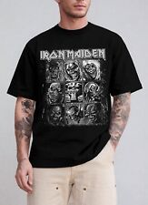 iron maiden black tshirt premium unisex shirt fast shipping