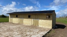 12ft x 36ft Wooden Stables