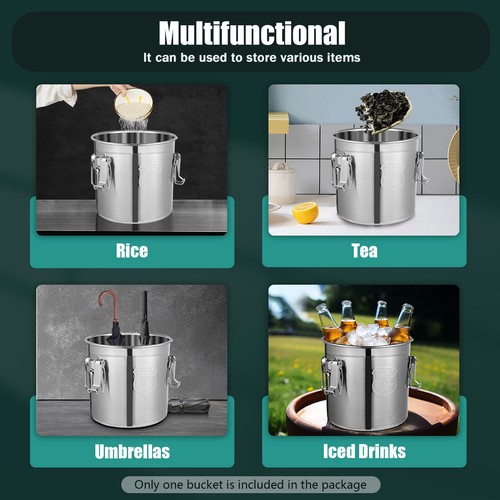 12l stainless steel - 12l, airtight