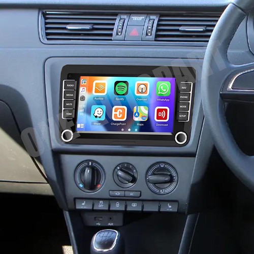 Car radio stereo for - 7'', skoda