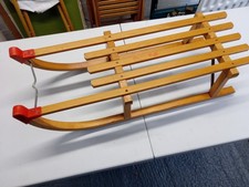 Vintage Davoser German snow sledge/toboggan  90cm Used, see detailed listing