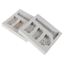 2pcs Greek Pillar Silicone