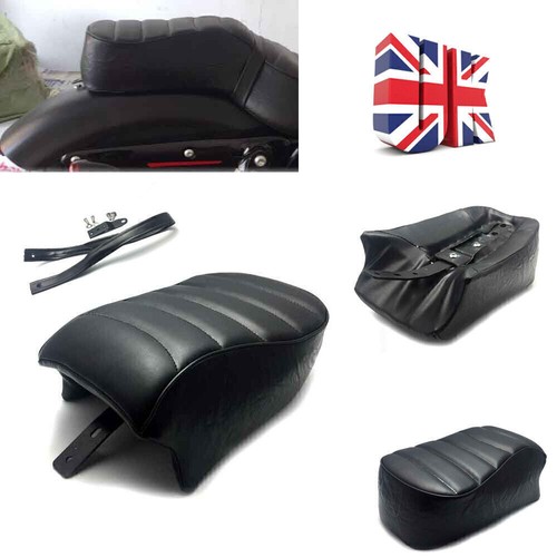 Black rear passenger - black, pillion