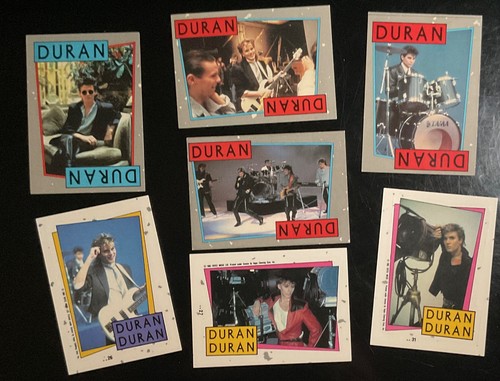 Topps 1985 duran - topps, pop