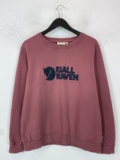 Fjallraven Pink Logo Crew Neck