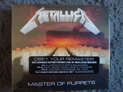 Metallica master puppets 3 - metallica, of