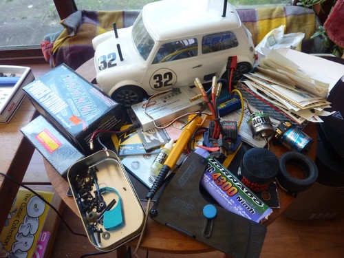 Tamiya mini cooper - tamiya,