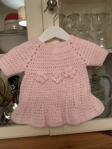 Girls crochet dress 3 - dress,