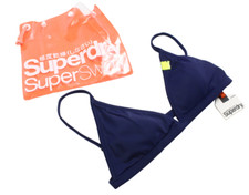 Superdry Miami Bikini Top Swimwear Women Small Padded Removable Pads Closure
