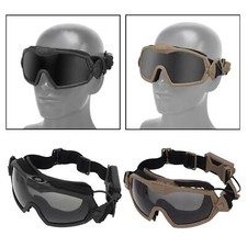 Deluxe Tactical Goggles UV400