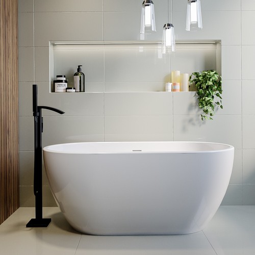 Freestanding double ended bath - double,
