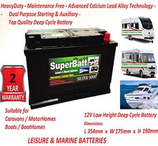 Deep Cycle Leisure Battery 12V