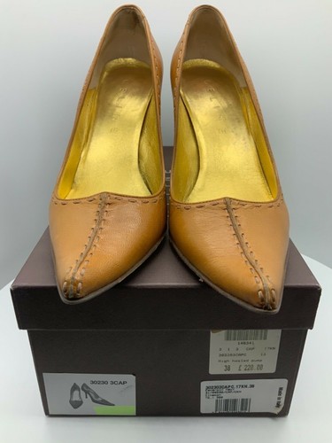 Boxed 220 celine tan court - boxed, £220