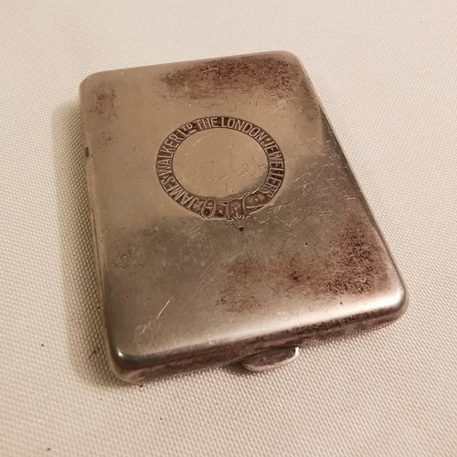 Antique cigarette case - case, –