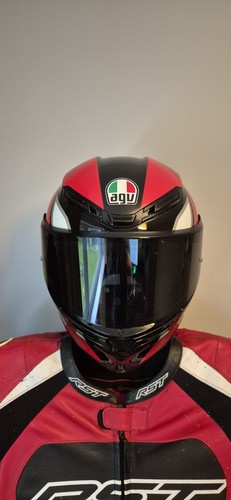 Agv hyphen black red - red, /