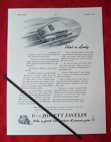 Jowett javelin 1949 - javelin,