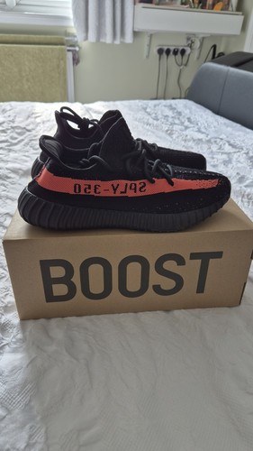 Yeezy 350 core black red - yeezy, v3