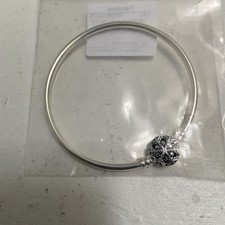 Authentic Pandora Silver Moments Snowflake Bangle Size 19cm New Ideal Gift 