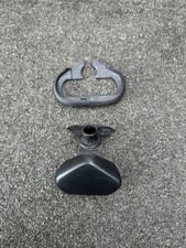 VW Mk4 Golf Anni TRANSPORTER T6 T5 SEAT BELT COVER TRIM & Surround GENUINE BLACK