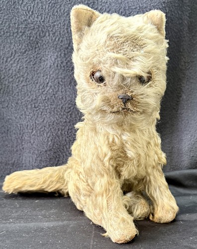 1930 merrythought cat - 1930's,