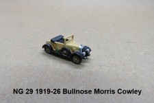 N Gauge  1:148  R PARKER MODELS   'KIT'    NG 29  AUSTIN BULLNOSE MORRIS COWLEY