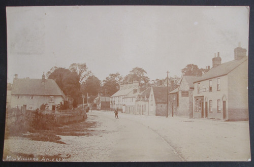 Rare rppc mid - rppc, village