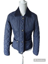 Joules Quilted Navy Jacket