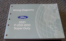 2021 Ford F-450 Super Duty Pickup Truck Electrical Wiring Diagrams Manual  
