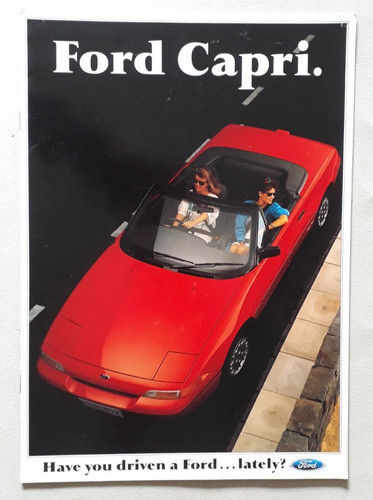 Ford capri range brochure - ford,