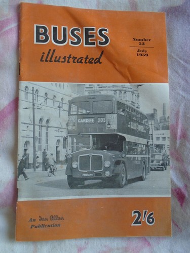 Buses illustrated mag - buses, 1959
