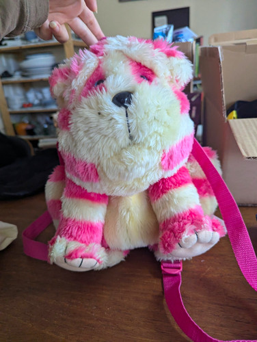 Bagpuss plush backpack - bagpuss,